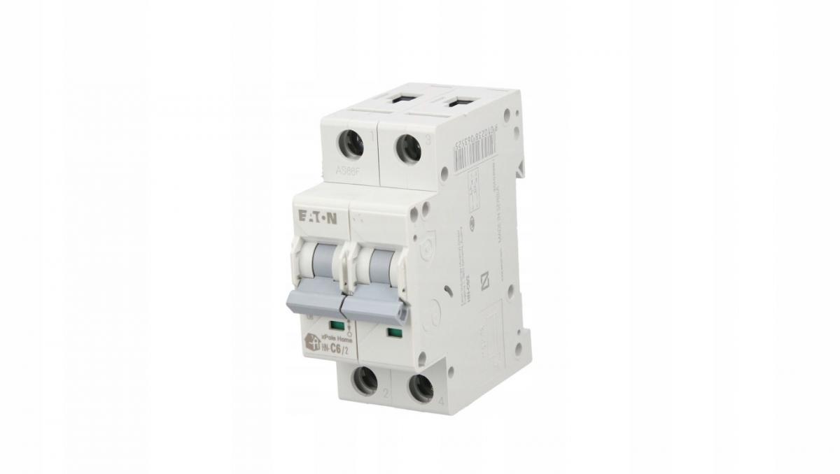 EATON Wyłącznik nadprądowy 6kA HN-C6/2