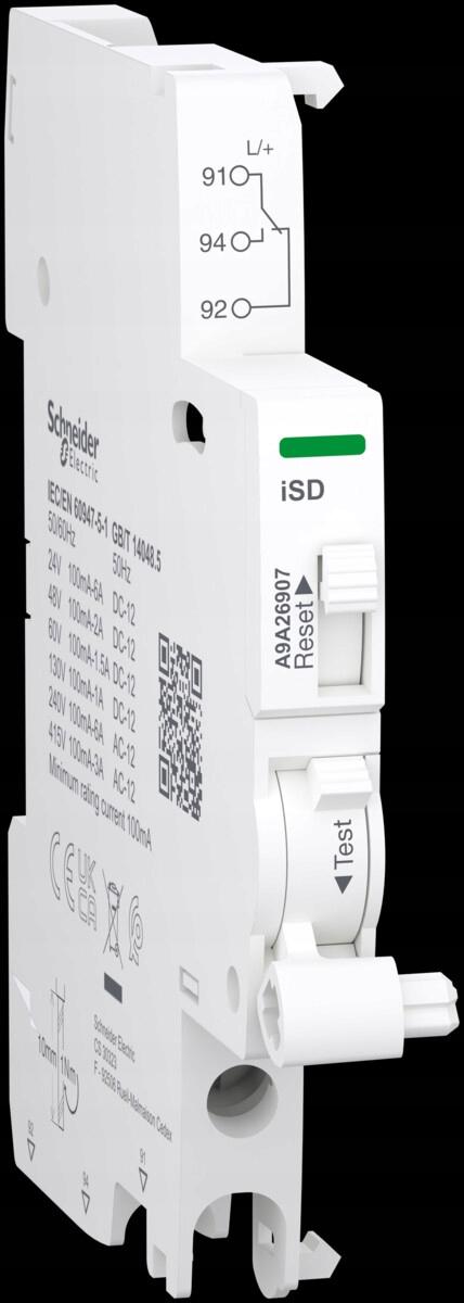 Styk sygnalizacyjny Acti9 iSD (wskazanie wyzwolenia elektrycznego), 1 przem