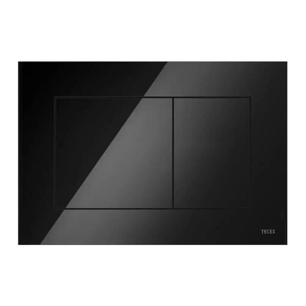 Przycisk spłukujący TECE now z tworz do WC czarny połysk 220x150x5 mm