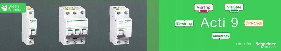 SCHNEIDER ELECTRIC Wyłącznik nadprądowy iC60H-B16-3 B 16A 3-biegunowy