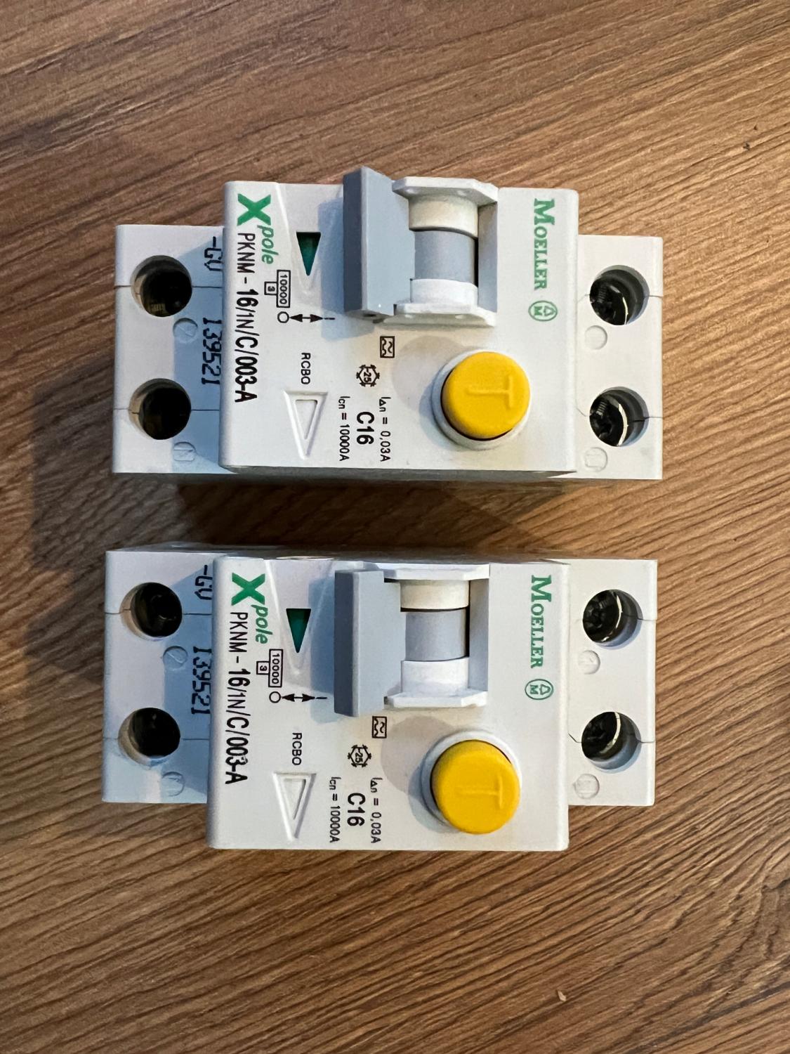 Wyłącznik nadprądowy z modułem różnicowym 1+N-biegunów PKNM-16/1N/C/003-MW