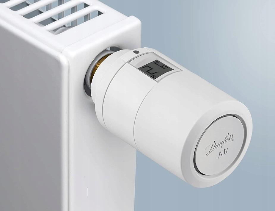 Głowica termostatyczna, Danfoss Ally, 4 adaptery: M30: RA: RAV: RAVL, 2.4 G