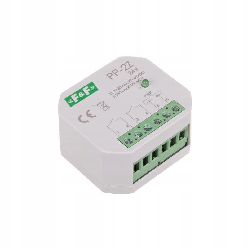 Przekaźnik elektromagnetyczny, 2Z 16A, montaż podtynkowy,w obud.PDT,U=7÷30V