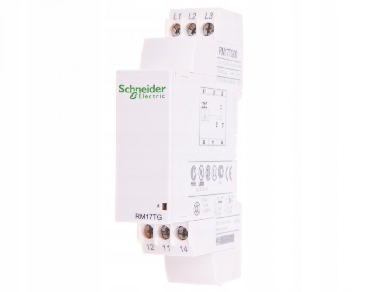 SCHNEIDER ELECTRIC Przekaźnik kontroli fazy 183 528V AC, styk 1 C/O 5A