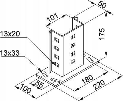 BAKS Podstawa PCS100