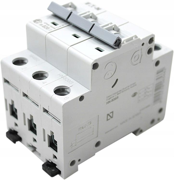EATON Wyłącznik nadprądowy 6kA HN-B6/3