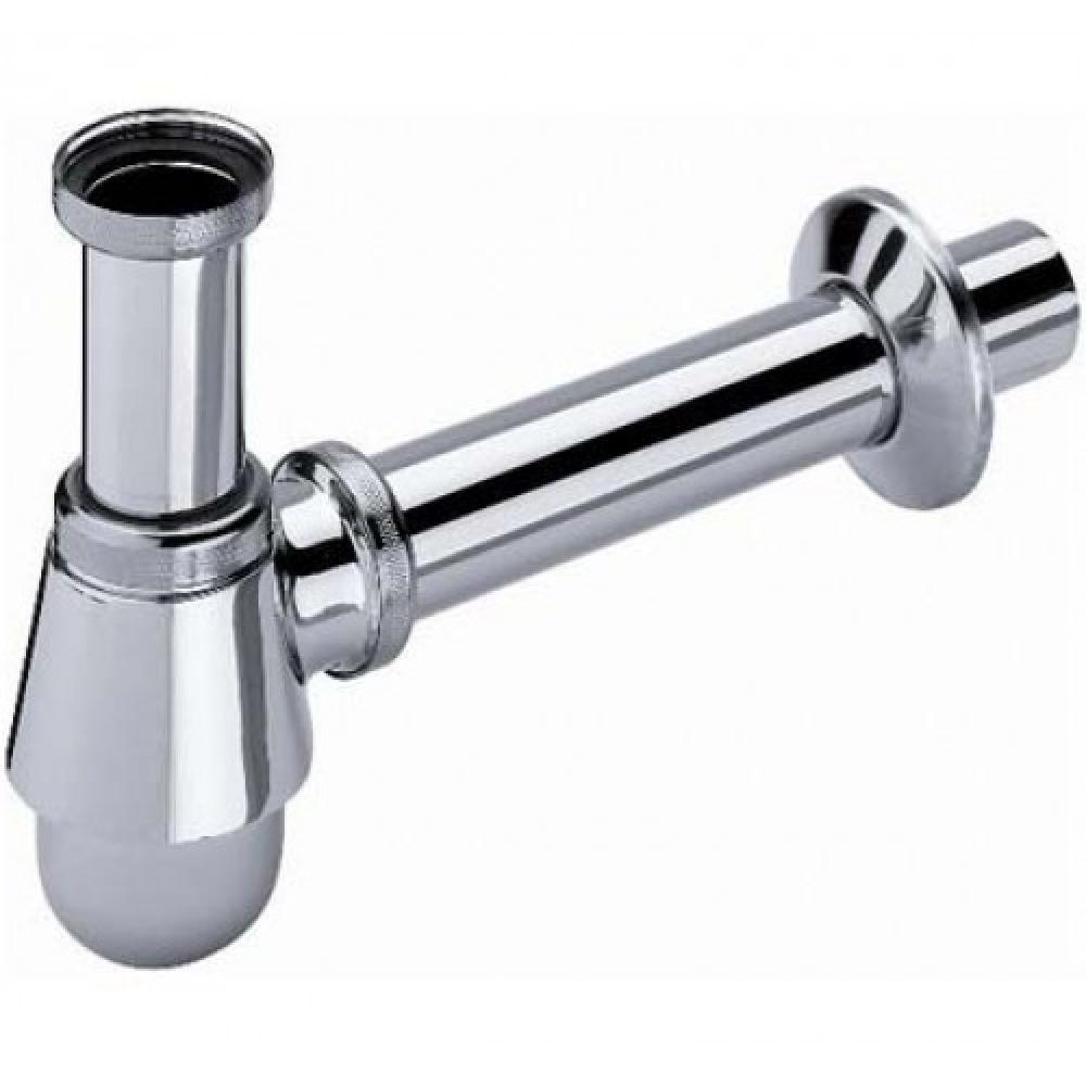 Półsyfon bidetowy butelkowy 5/4x5/4x200 mosiądz / chromowany