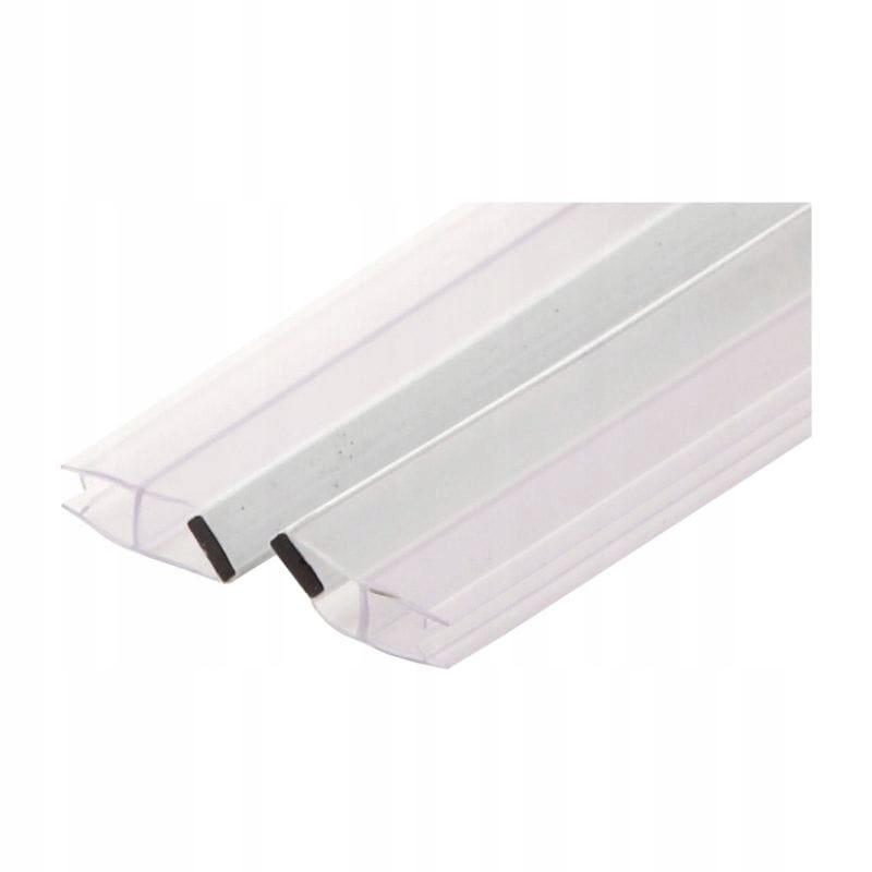 DEANTE Uszczelki pionowe do szyb 5 mm - magnetyczne, biały