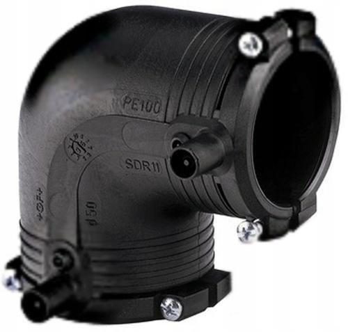 Kolano elektrooporowe 90ST. DN32 PE100, SDR11, PN10 gaz/PN16 woda