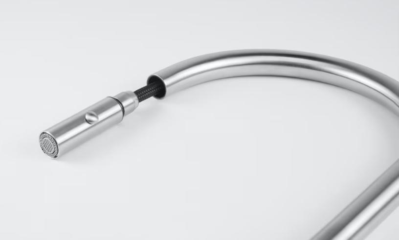 FRANKE Bateria kuchenna Eos Neo pull-out spray Stal szlachetna