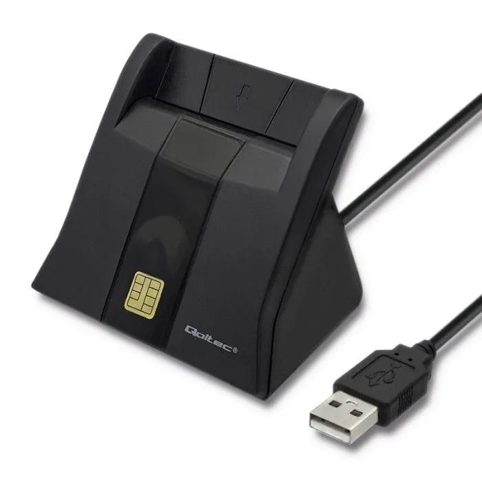 Inteligentny czytnik chipowych kart ID, USB 2.0, Plug&Play SCR-0643, 50643