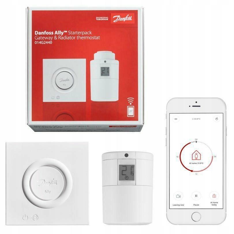 Danfoss Ally Starter KIT - Bramka oraz elektroniczny termostat grzejnikowy