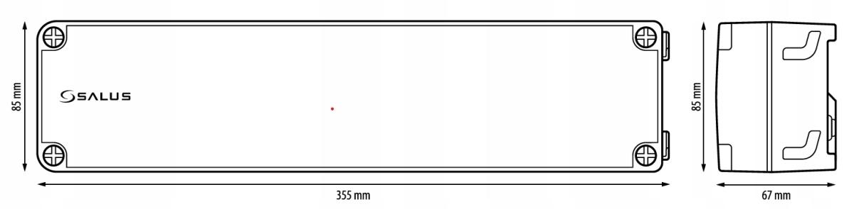 SALUS StartPack Premium RF - zestaw bezprzewodowego sterowania ogrz. Podł.