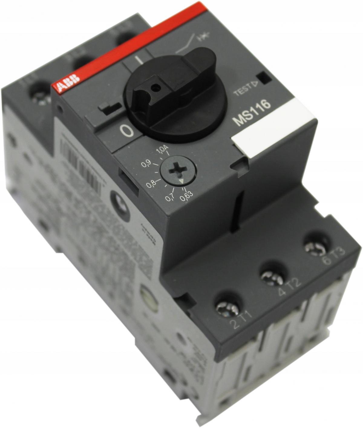 ABB MS116-1.0A Wyłącznik silnikowy