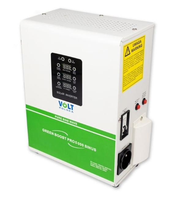 VOLT Przetwornica solarna GREEN BOOST PRO 5000 SINUS BYPASS (160-500VDC)