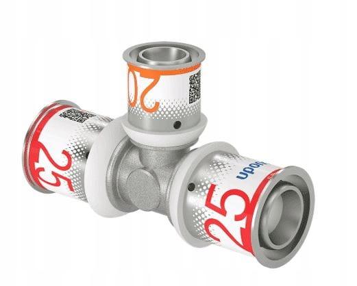 Uponor S-Press PLUS trójnik redukcyjny 25-20-25