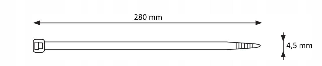 DET-290STC Opaska wykrywalna przez detektor metali, dla przemysłu spożywcze