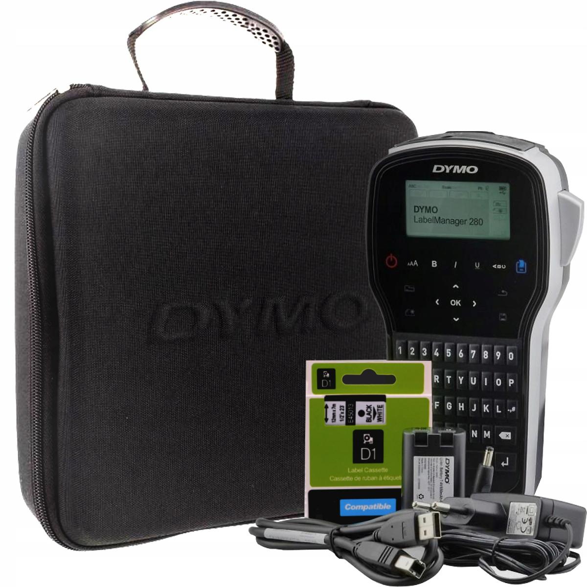 DYMO DYMO Drukarka etykiet 280 w zestawie walizkowym, klawiatura QWERTY