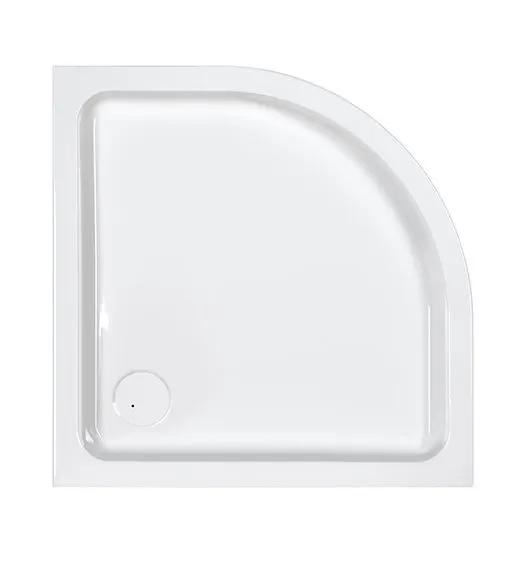 Brodzik akrylowy półokrągły SANPLAST Free Line BP/FREE 90x90x2,5+STB biały