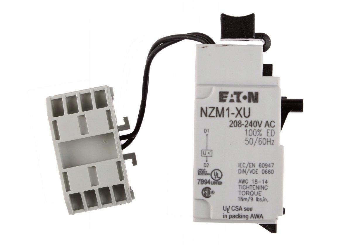 EATON Wyzwalacz zanikowy z listwą zaciskową NZM1-XU208-240AC