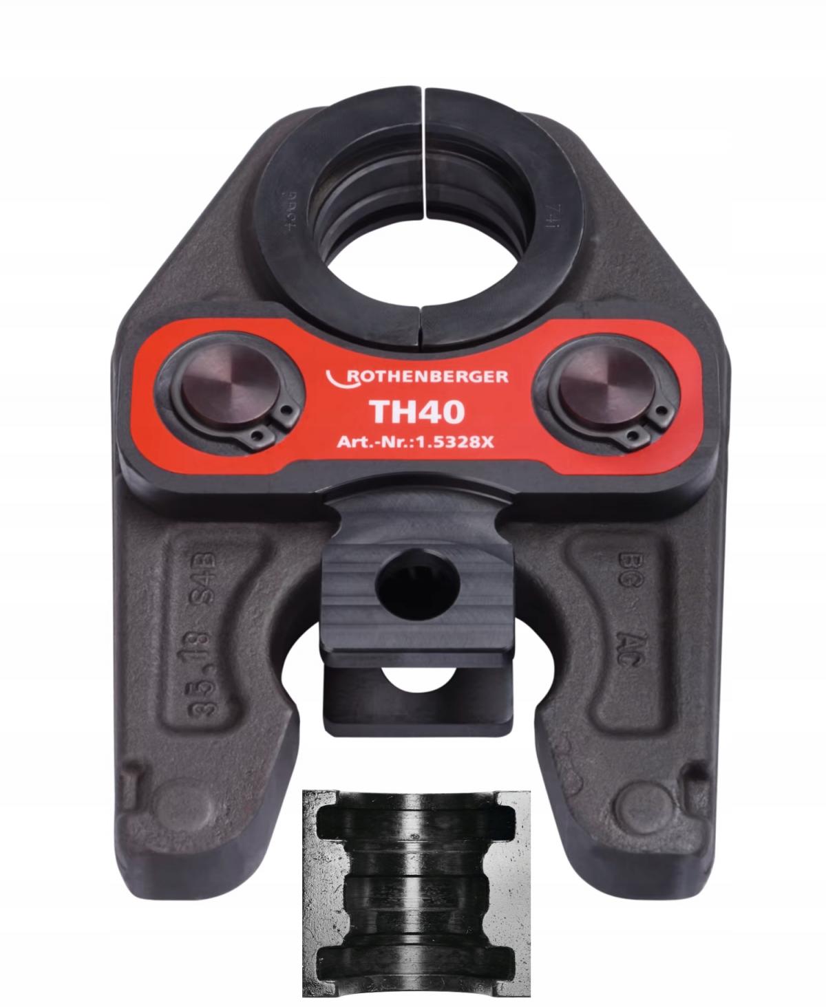 ROTHENBERGER Szczęka zaciskowa Standard TH40 mm