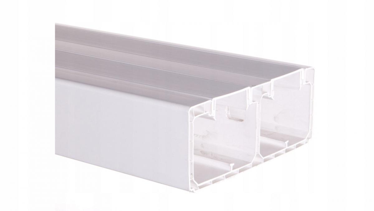 KOPOS Kanał kablowy z PCV biały PK 160x65D długość 2mb