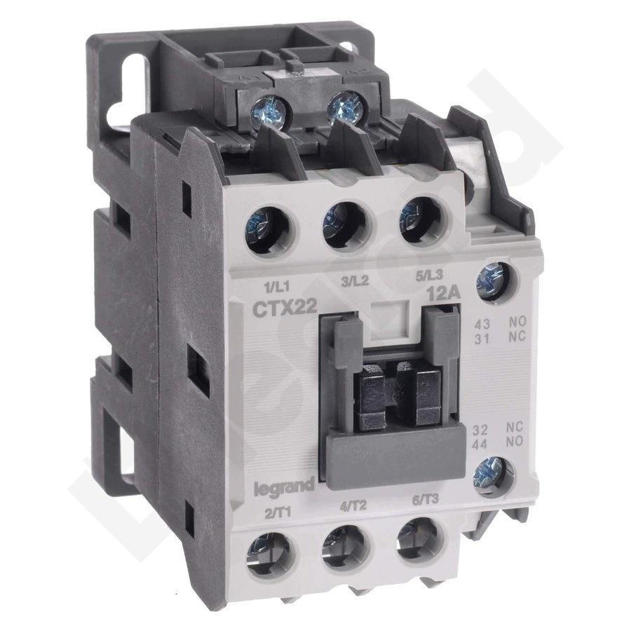 LEGRAND Stycznik CTX3 3P 12A 1NO1NC 230V AC