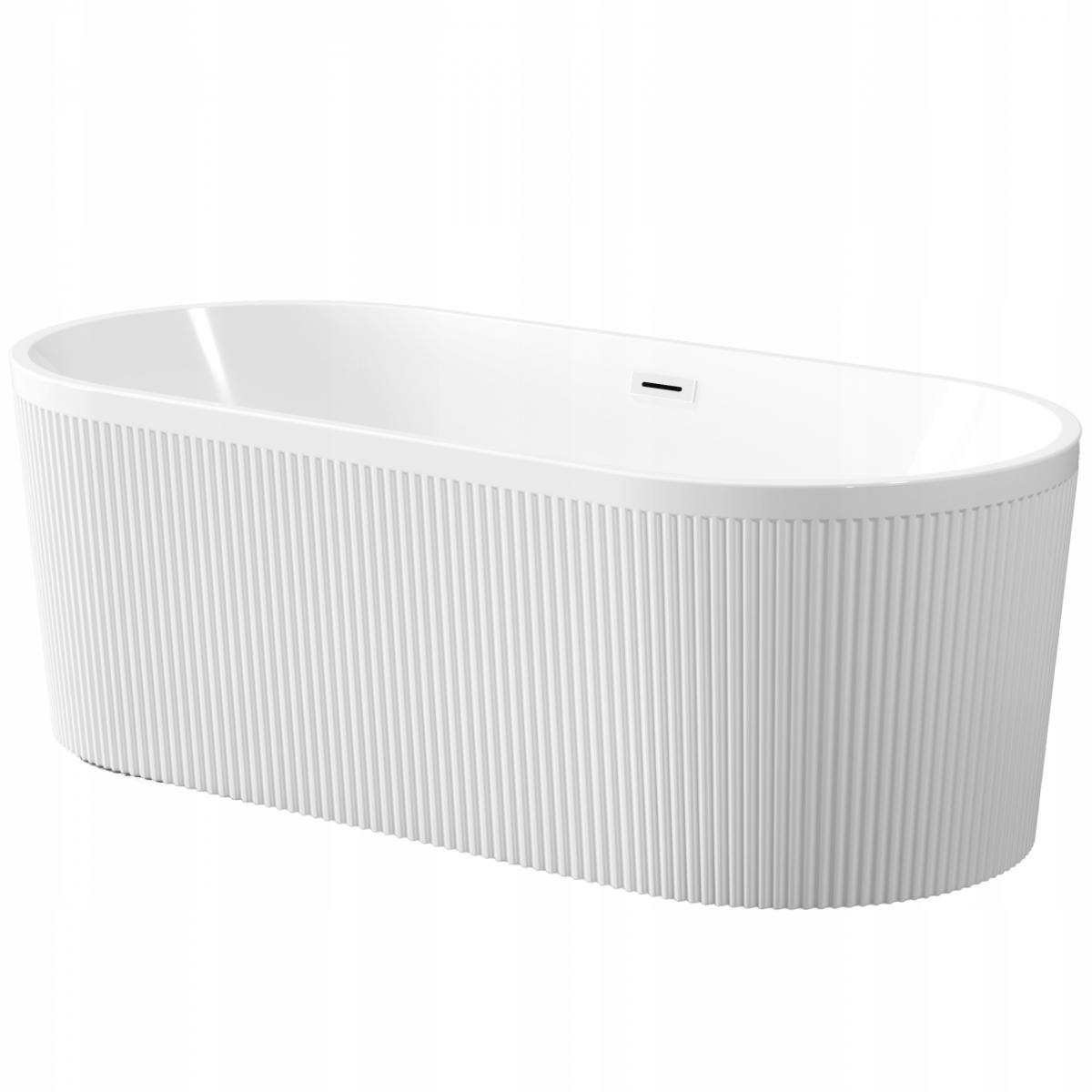 INVENA WANNA WOLNOST. RYFLOWANA 170 CM GLAMOUR INVENA TREND SYF.CHROM