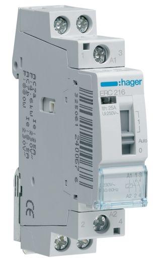 HAGER Przekaźnik instalacyjny 2NO 16A 230V AC