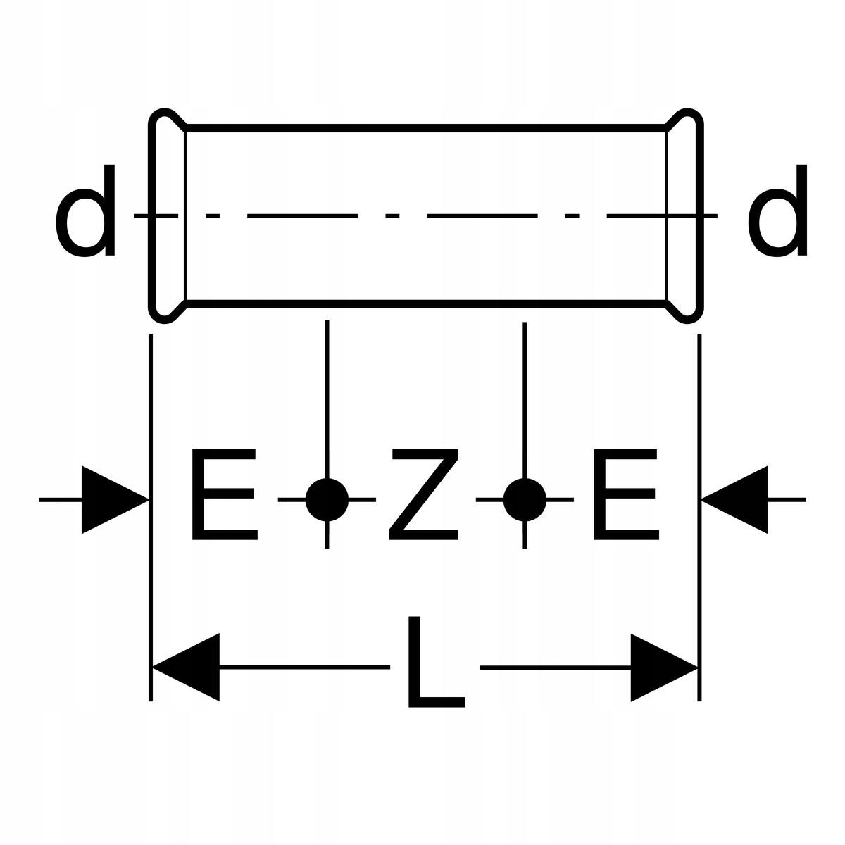 GEBERIT Mufa Geberit Mapress Edelstahl przesuwna d28