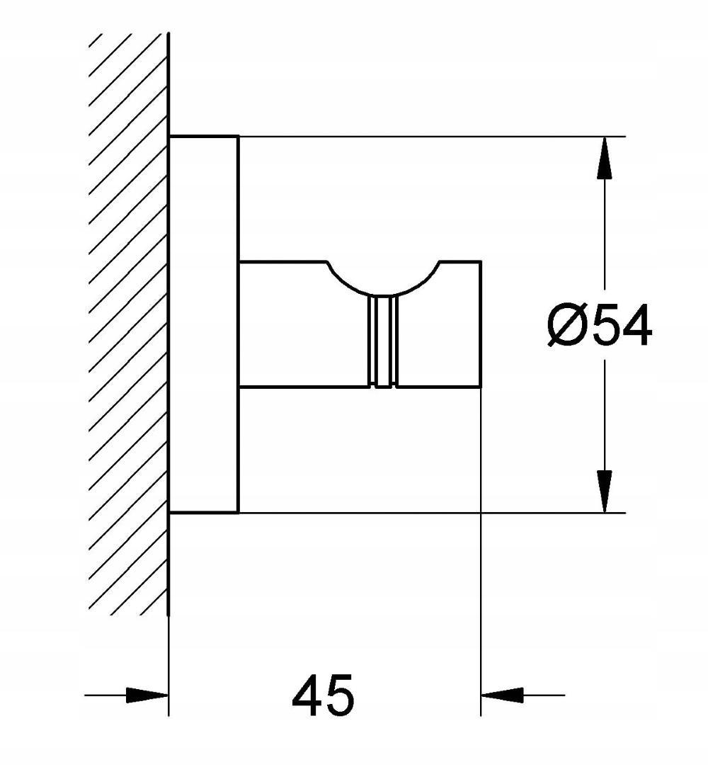 Haczyk na płaszcz kąpielowy Essentials