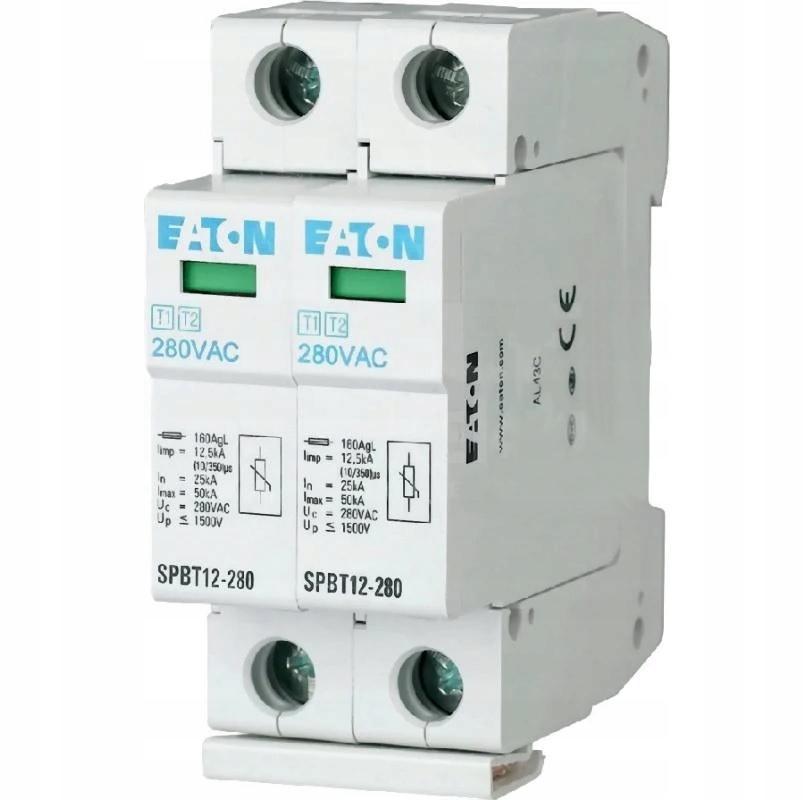 EATON Ogranicznik przepięć typ 1+2 (klasa B+C) SPBT12-280/2