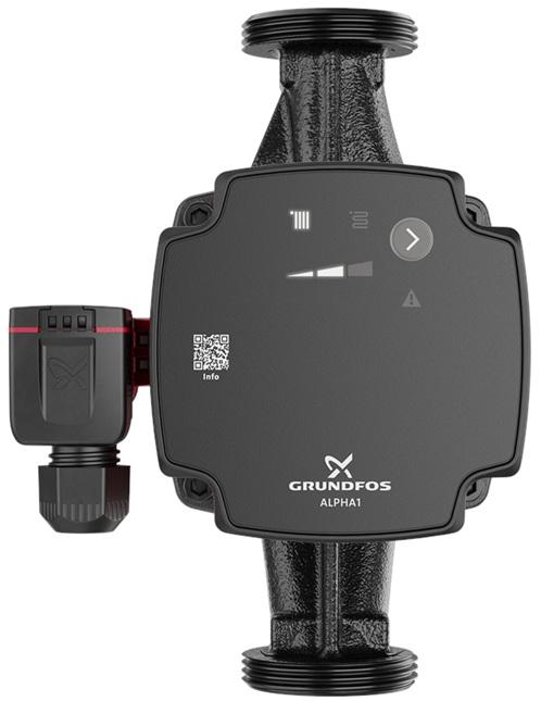 GRUNDFOS Pompa obiegowa 1 x 220-240 V, 9H GRUNDFOS ALPHA1 25-40 18