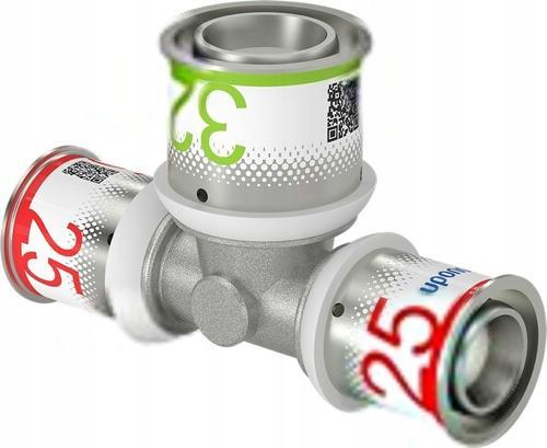 Uponor S-Press PLUS trójnik redukcyjny 25-32-25