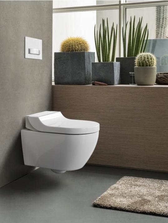 Urządzenie WC GEBERIT AquaClean Tuma Comfort 36 x 55.3 x 34 cm biały alpin
