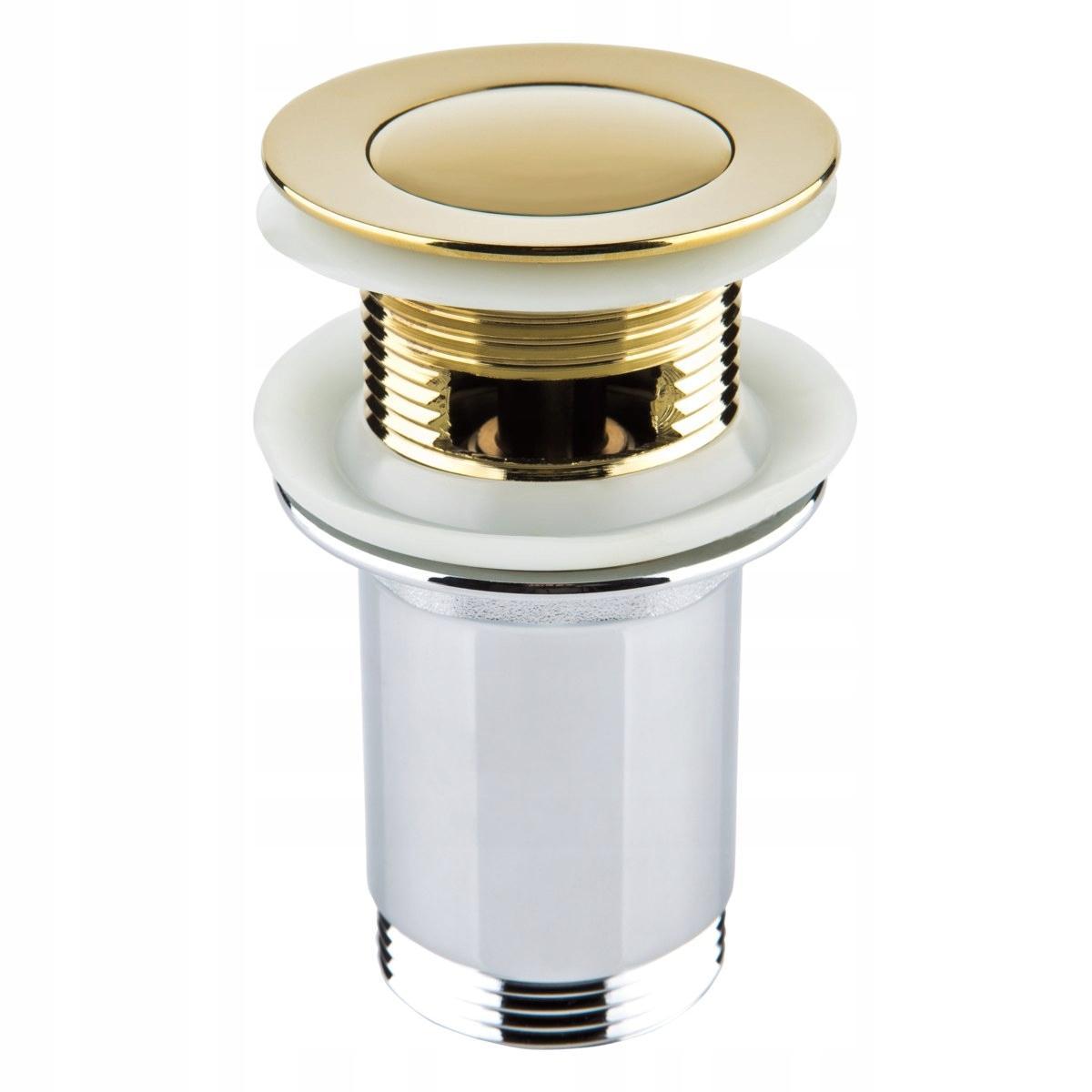 STAR GOLD Korek spustowy do umywalek z przel.STAR G5/4