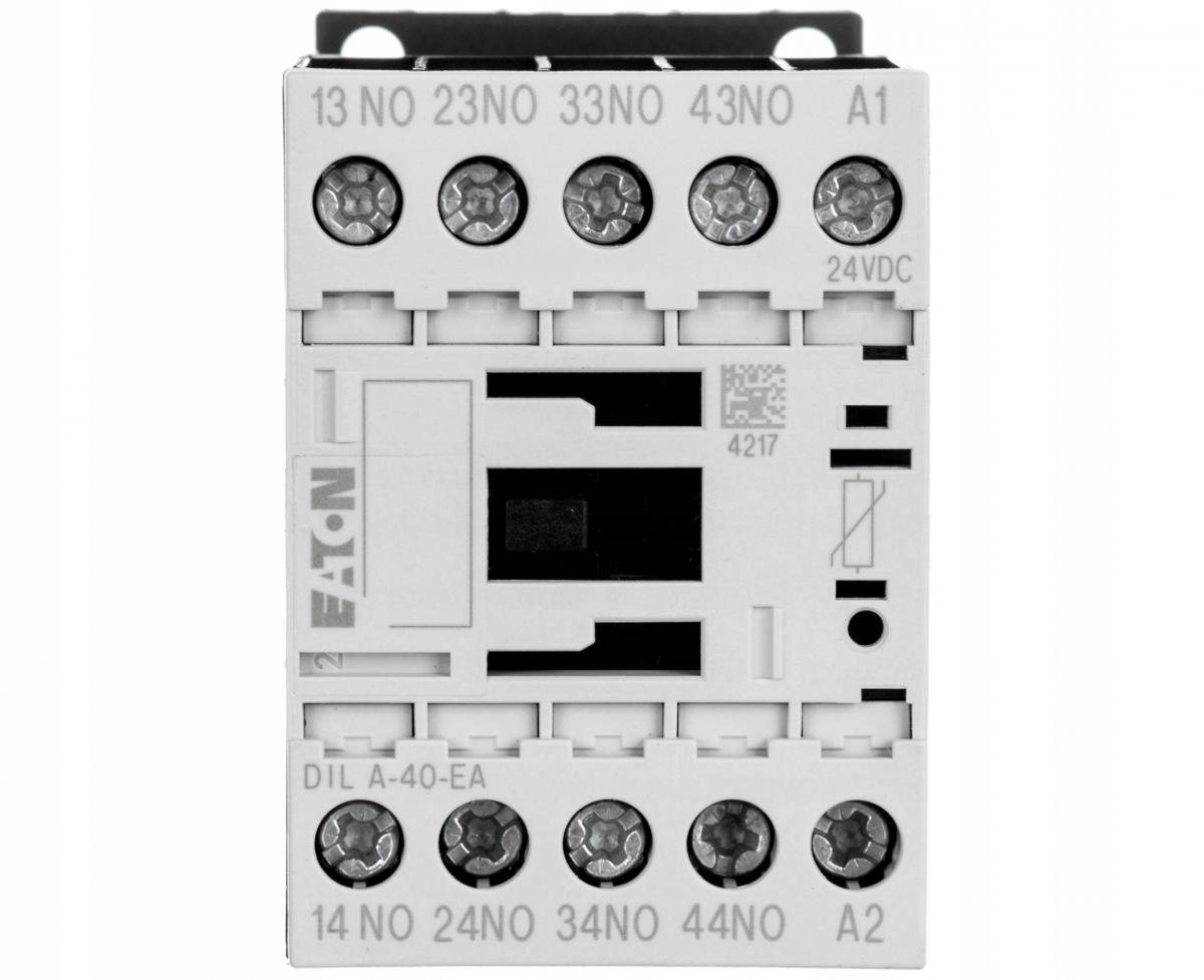 EATON Stycznik pomocniczy, 4Z/0R, sterowanie 24VDC DILA-40-EA(24VDC)