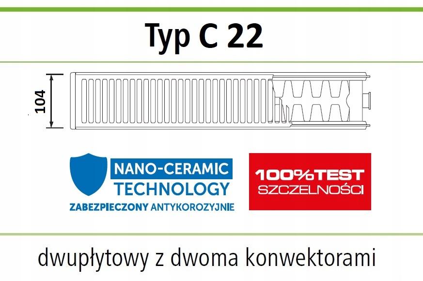 Grzejnik stalowy dekoracyjny DEKO CV22 600x800 V 22 RAMO PRAWY 48h