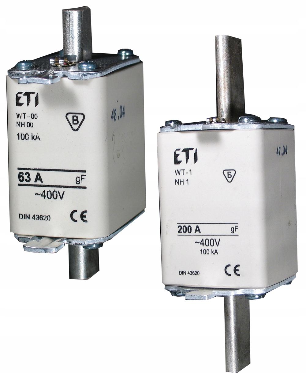 ETI Wkładka topikowa szybka NH2/WT-2C GF 125A/500V