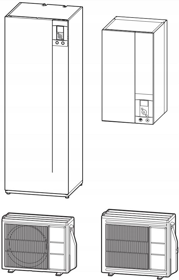 Pompa ciepła powietrzna split Extensa AI Duo R32 - 5 kW, 1 fazowa, 230 V z