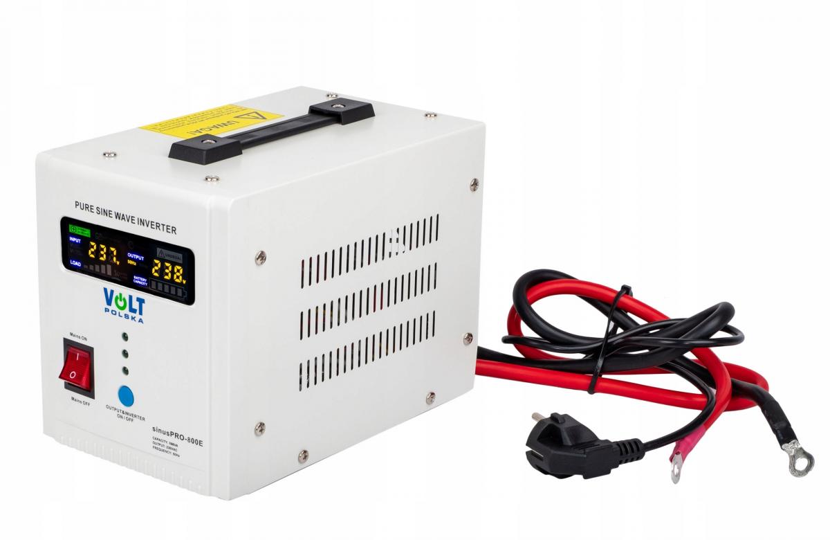 VOLT Zasilacz awaryjny SINUS PRO 800 E 12/230V (500/800W)