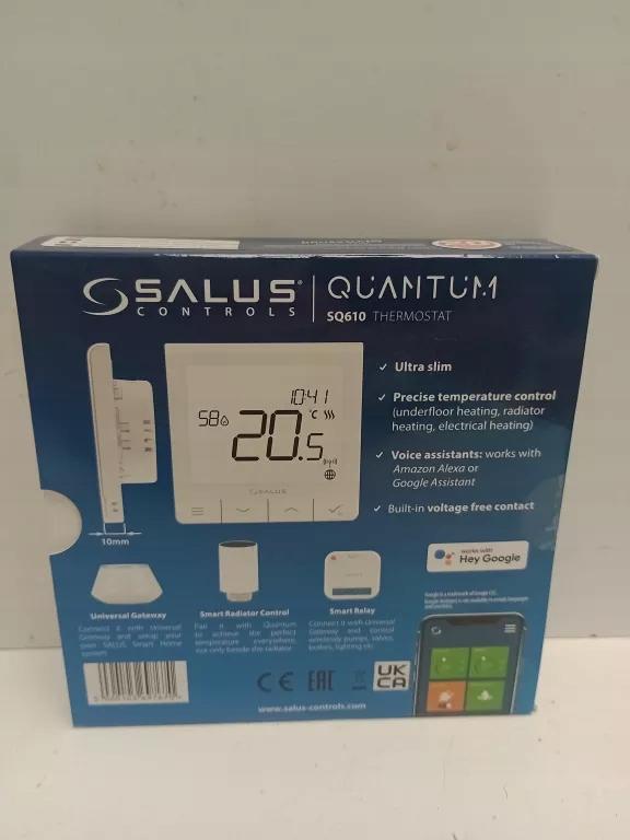 Regulator temperatury przewodowy SALUS SQ610 Quantum, 230V tygodniowy podty