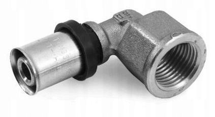 Kolano podłączeniowe PURMO CLEVERFIT z gwintem wewnetrznym 16x1/2 GW