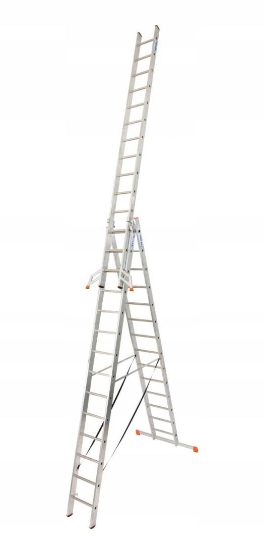 KRAUSE CORDA Drabina wielofunkcyjna 3x9 stopni