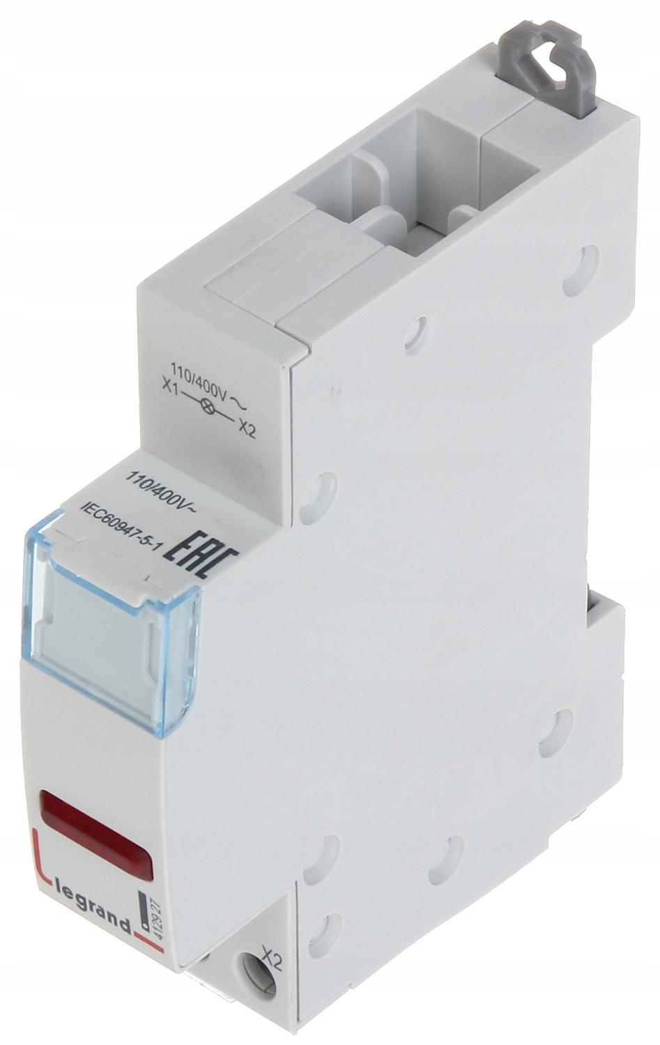 LEGRAND Lampka sygnalizacyjna L 301, czerwona