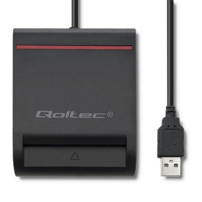 Inteligentny czytnik chipowych kart ID, USB 2.0, Plug&Play SCR-0642, 50642