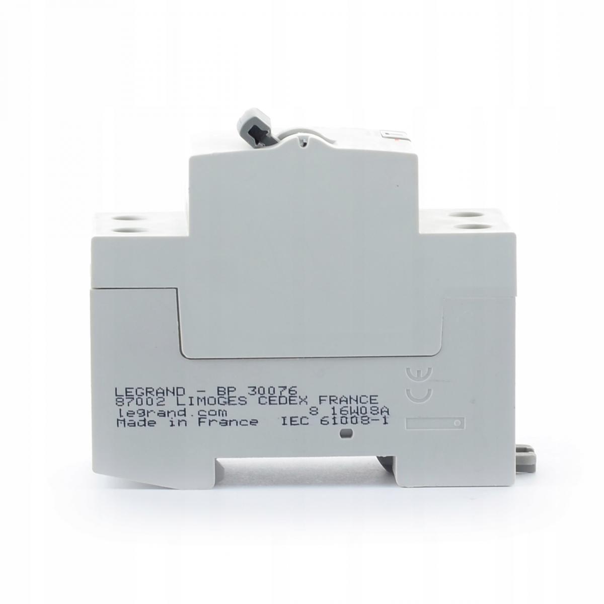 LEGRAND Wyłącznik różnicowoprądowy RX3 2P 25A 30MA TYP AC