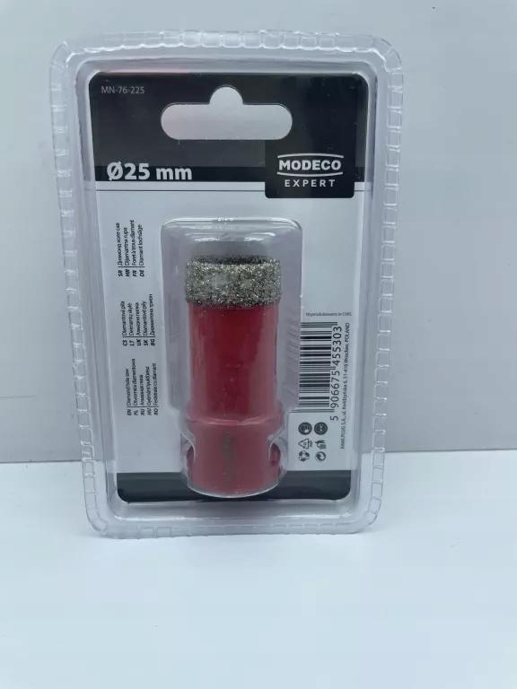MODECO EXPERT Otwornica diamentowa 25mm M14 max 12000 obr/min