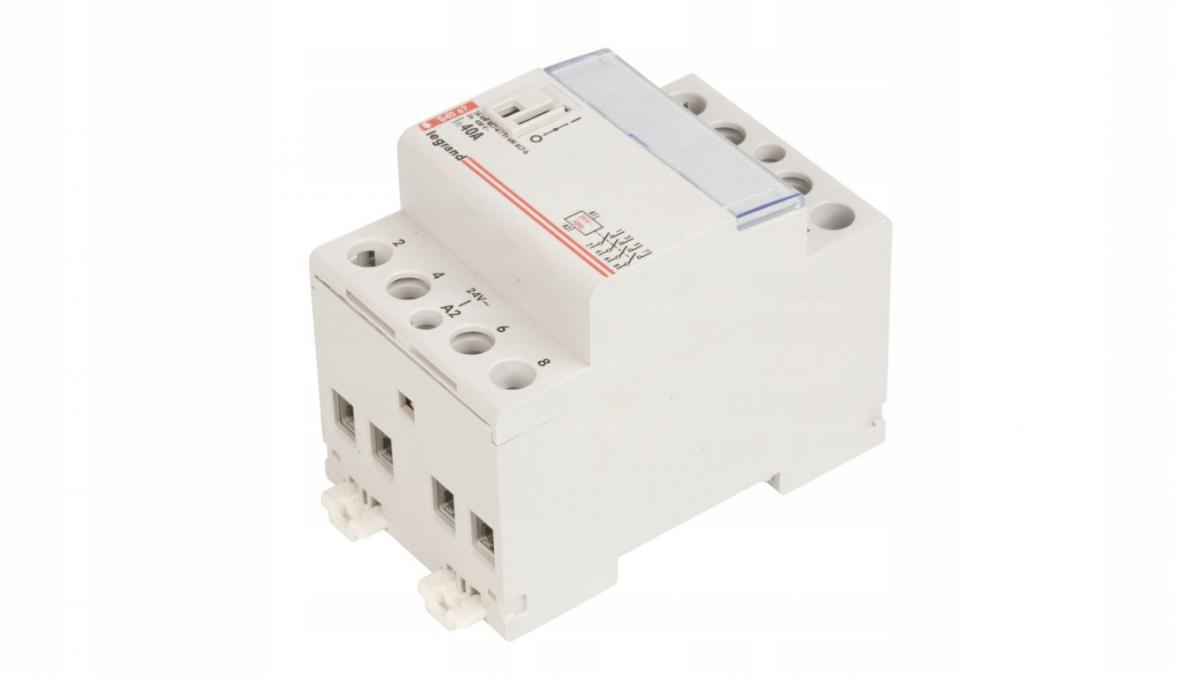 LEGRAND Stycznik modułowy SM 340 40A 24V 4NO z manipulatorem