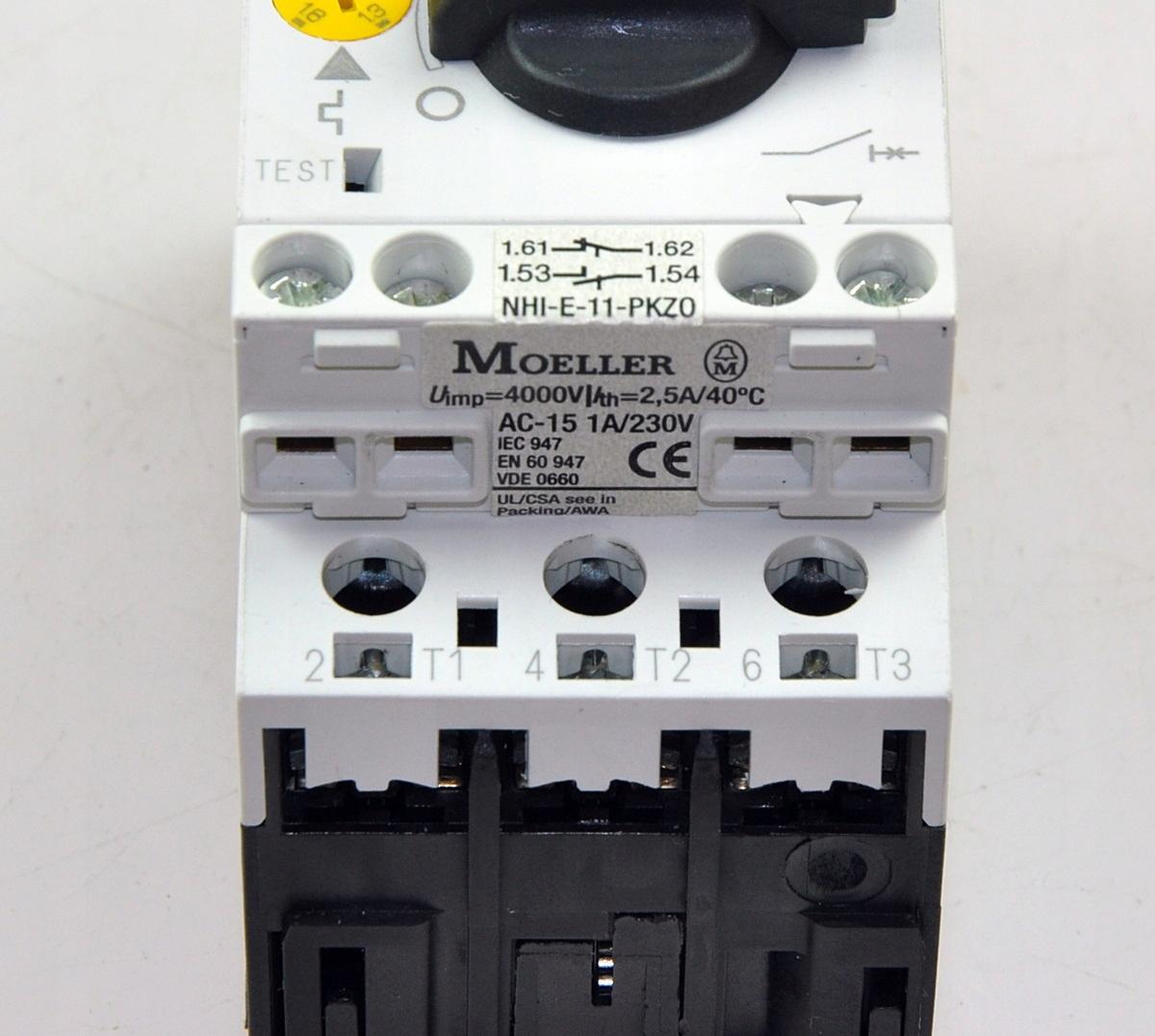EATON Wyłącznik do ochrony Trafo 1,6A PKZM0-1,6-T